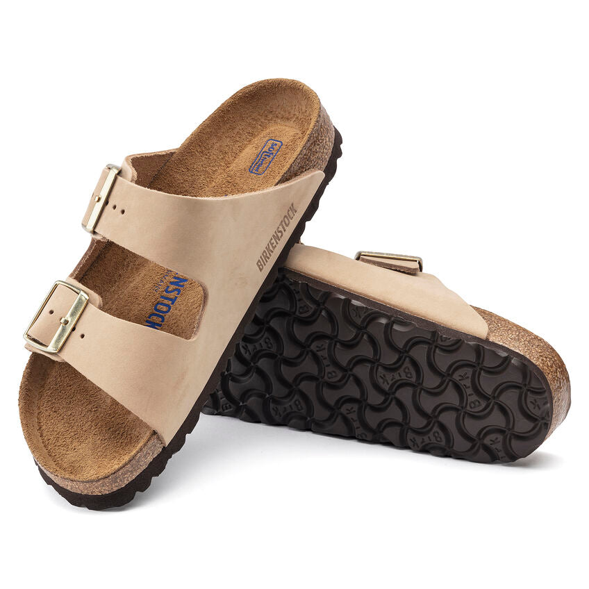 Birkenstock ARIZONA SOFT 1019013 Sandcastle | Nubuck Largeur Régulière - Boutique du Cordonnier