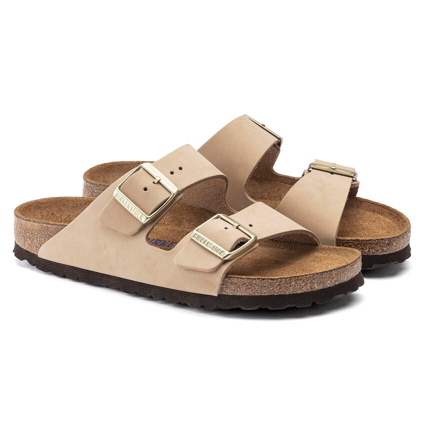 Birkenstock ARIZONA SOFT 1019013 Sandcastle | Nubuck Largeur Régulière - Boutique du Cordonnier