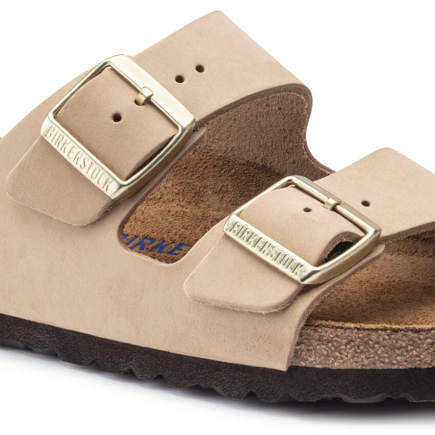 Birkenstock ARIZONA SOFT 1019013 Sandcastle | Nubuck Largeur Régulière - Boutique du Cordonnier