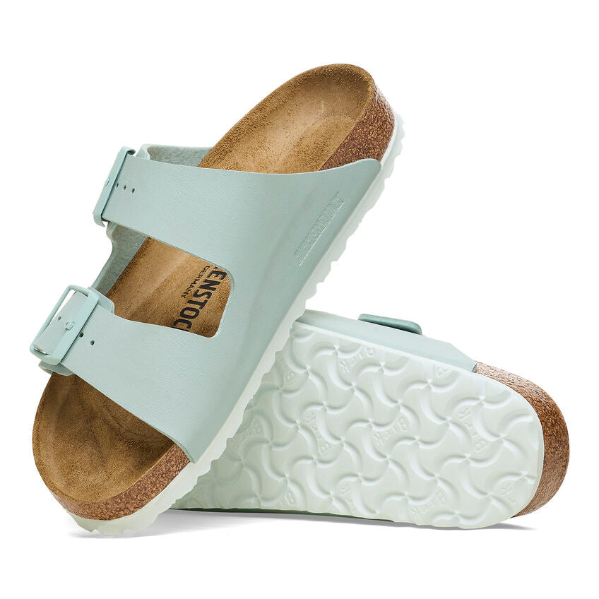 Birkenstock ARIZONA 1026996 Surf Green | Birko-Flor Largeur Étroite - Boutique du Cordonnier