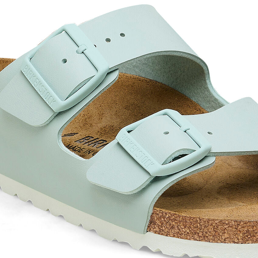 Birkenstock ARIZONA 1026996 Surf Green | Birko-Flor Largeur Étroite - Boutique du Cordonnier