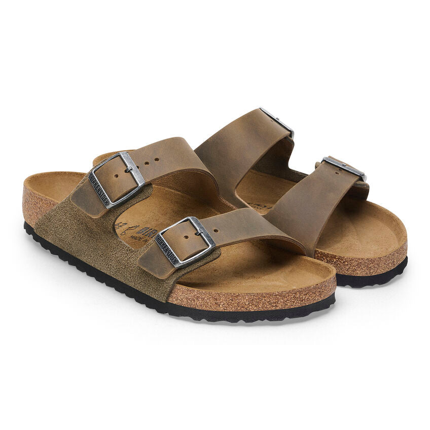 Birkenstock ARIZONA 1028151 Thyme | Suède/Cuir Largeur Régulière - Boutique du Cordonnier