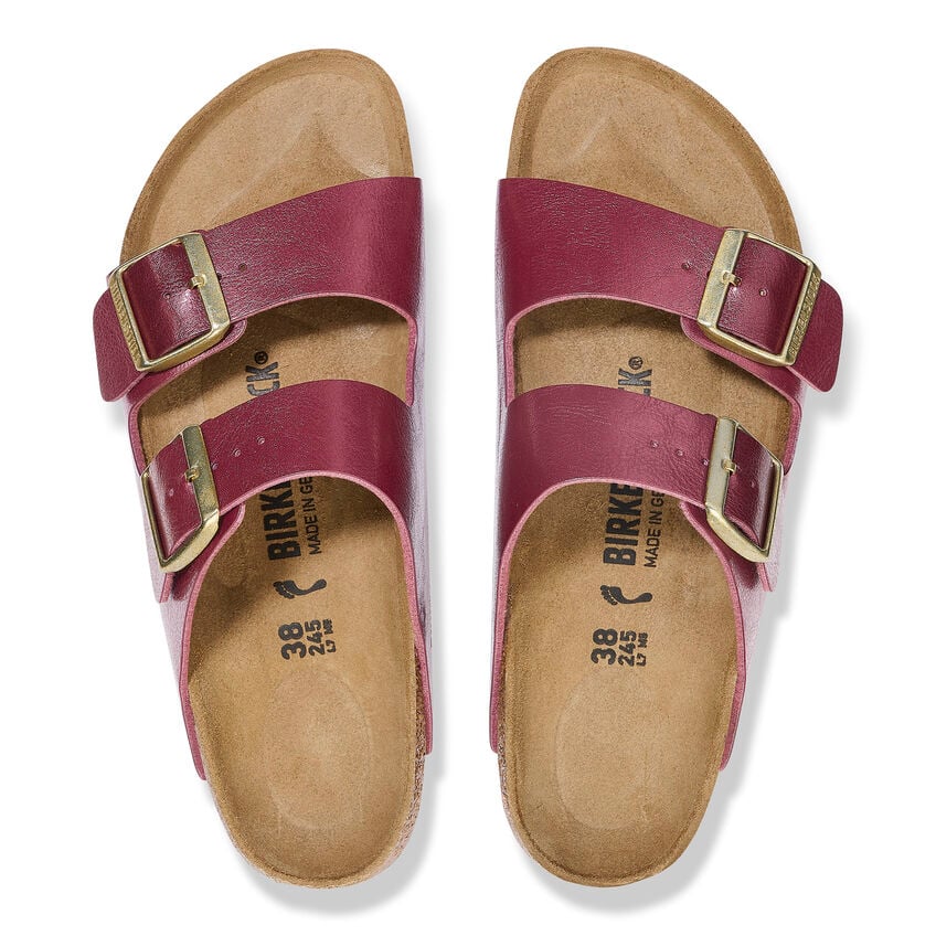 Birkenstock ARIZONA 1028638 Graceful Berry Crush | Birko-Flor Largeur Étroite - Boutique du Cordonnier