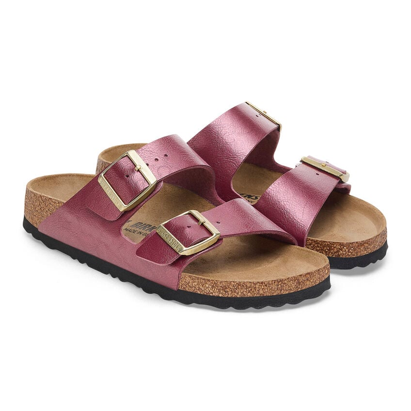 Birkenstock ARIZONA 1028638 Graceful Berry Crush | Birko-Flor Largeur Étroite - Boutique du Cordonnier