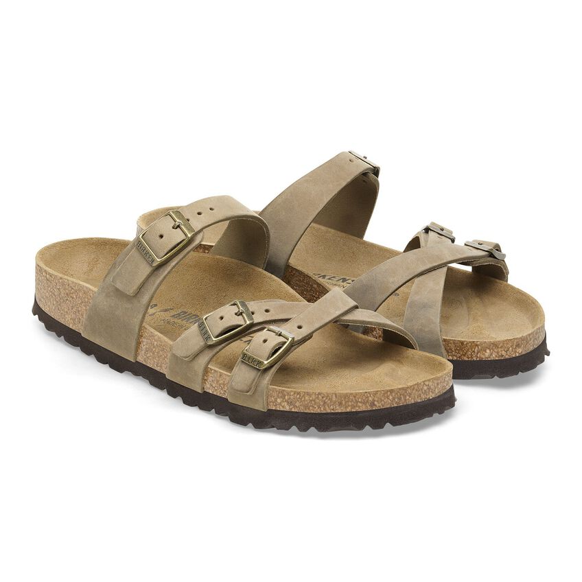 Birkenstock FRANCA 1015930 Tobacco | Cuir Largeur Régulière - Boutique du Cordonnier