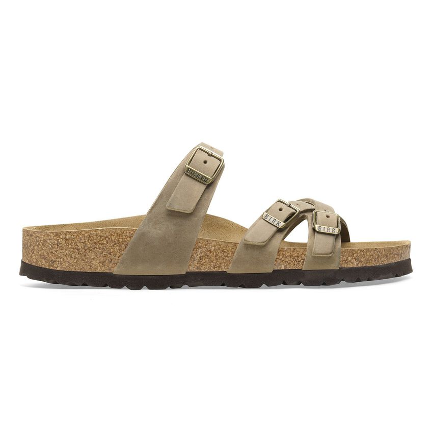 Birkenstock FRANCA 1015930 Tobacco | Cuir Largeur Régulière - Boutique du Cordonnier