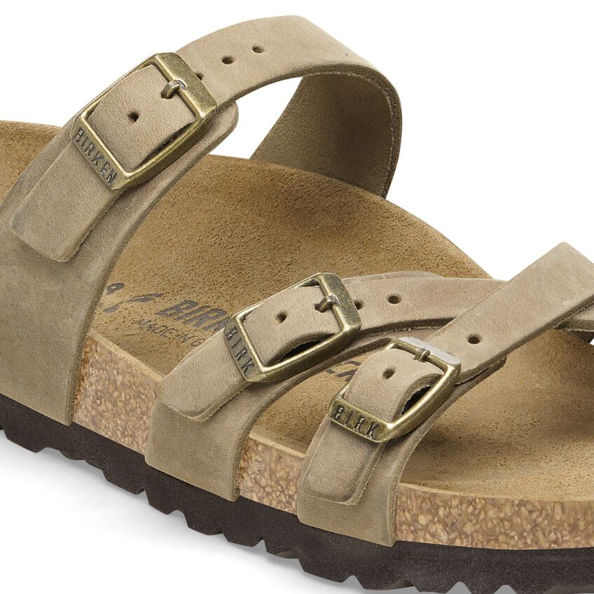 Birkenstock FRANCA 1015930 Tobacco | Cuir Largeur Régulière - Boutique du Cordonnier