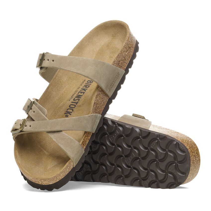 Birkenstock FRANCA 1015930 Tobacco | Cuir Largeur Régulière - Boutique du Cordonnier