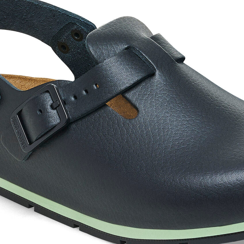 Birkenstock TOKIO PRO 1025986 Noir | Cuir Largeur Régulière Antidérapant - Boutique du Cordonnier