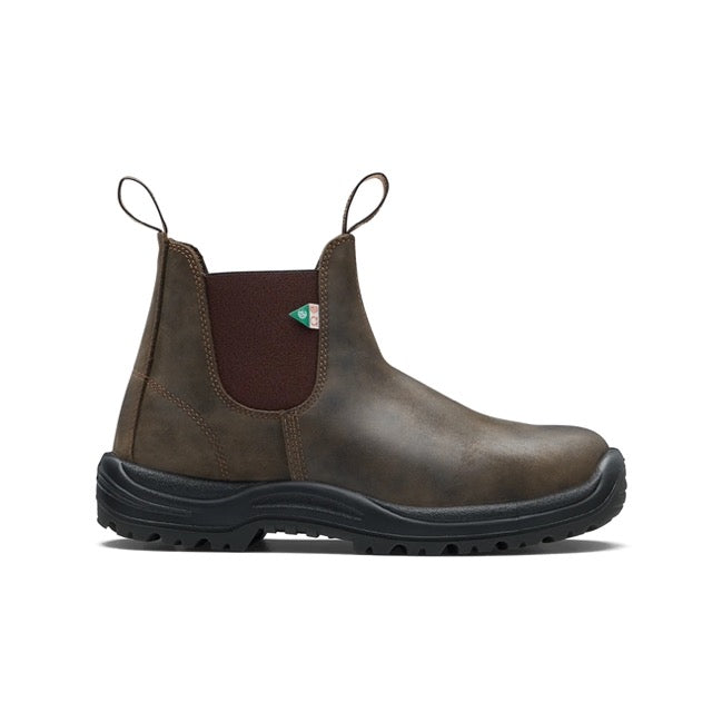 Blundstone #180 Rustic Brown | Cap d'acier Semelle antiperforation sans métal - Boutique du Cordonnier