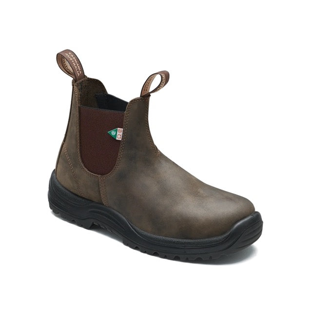 Blundstone #180 Rustic Brown | Cap d'acier Semelle antiperforation sans métal - Boutique du Cordonnier