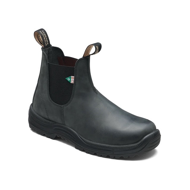 Blundstone #181 Rustic Black | Cap d'acier Semelle antiperforation sans métal - Boutique du Cordonnier