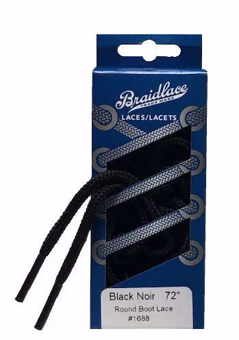 Braidlace LACETS RONDS 1688 Boot | Choix de couleur - Boutique du Cordonnier