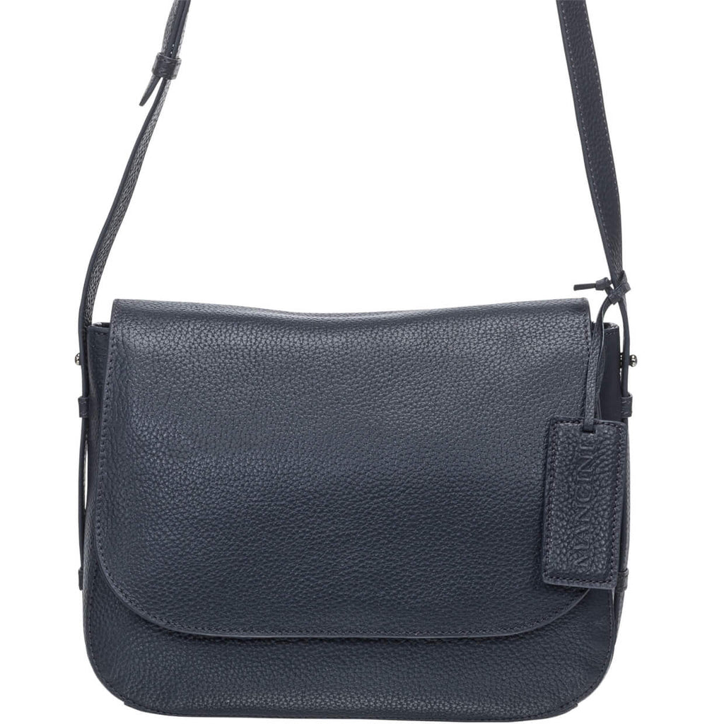 Mancini Pebbled Sac à bandoulière porté croisé Amy HBP1061 | Cuir - Boutique du Cordonnier