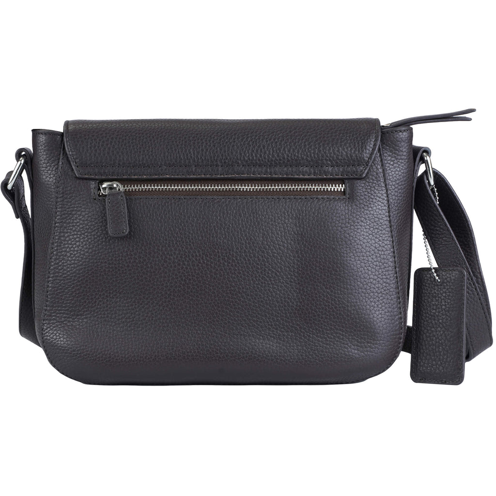 Mancini Pebbled Sac à bandoulière porté croisé Amy HBP1061 | Cuir - Boutique du Cordonnier