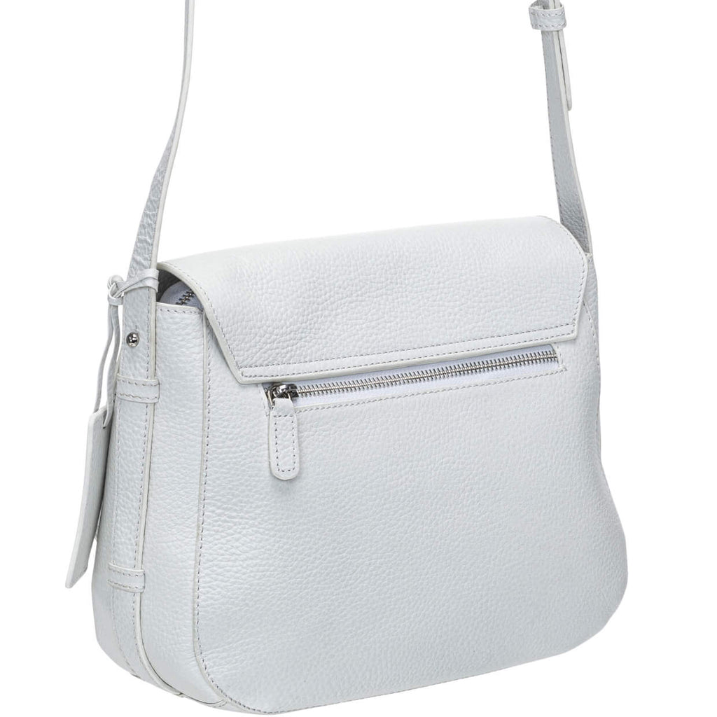 Mancini Pebbled Sac à bandoulière porté croisé Amy HBP1061 | Cuir - Boutique du Cordonnier