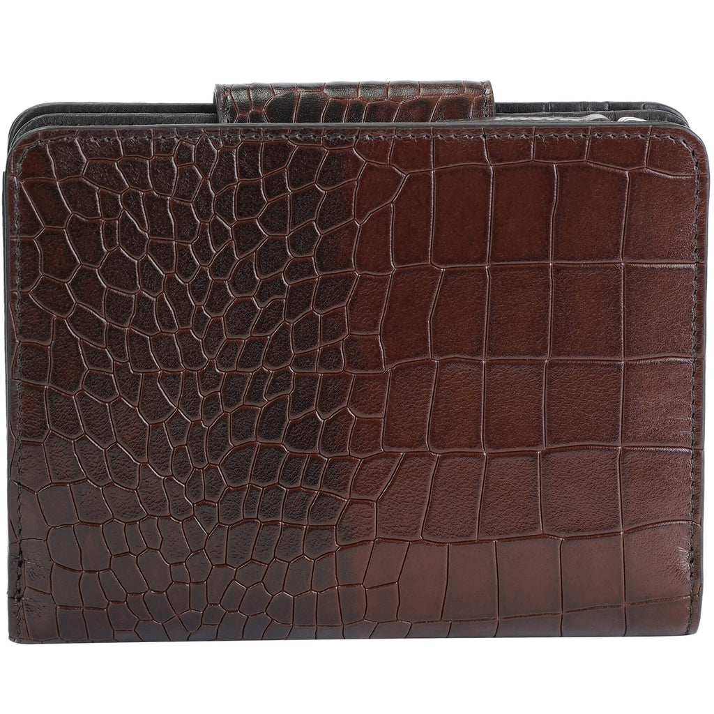 Mancini Portefeuille d’embrayage moyen Croco2 RFID 6900371 | Cuir - Boutique du Cordonnier