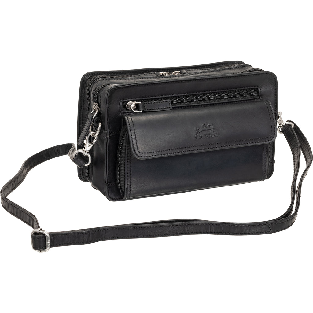 Mancini Sac unisex avec organisateur zippée 99-5409 | Cuir - Boutique du Cordonnier