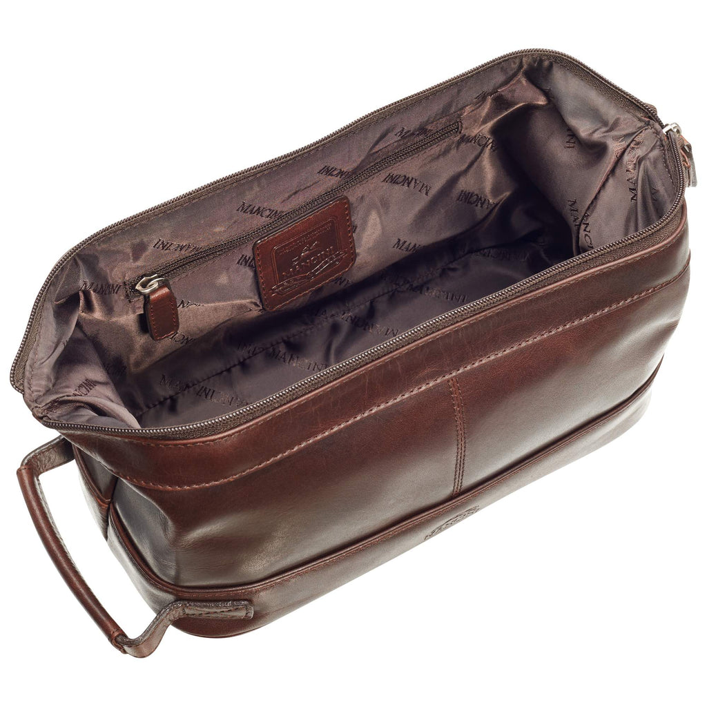 Mancini Trousse de voyage classique avec organisateur 99-54200 | Cuir - Boutique du Cordonnier