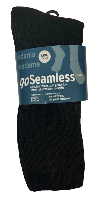 Paradigm Medical - goSeamless Chaussettes anti-œdème G8703B/G8704B Noir - Boutique du Cordonnier