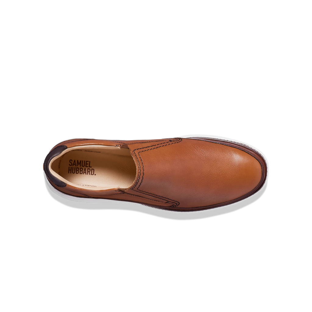 Samuel Hubbard RAFAEL SLIP ON M2166-083 Cuir Tan - Boutique du Cordonnier