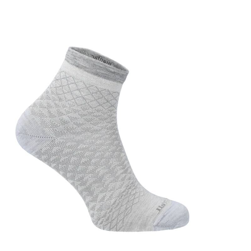 Sockwell Plantar Ease Qtr. SW62W Ash 805 | Soulagement de la Fasciite Plantaire - Boutique du Cordonnier