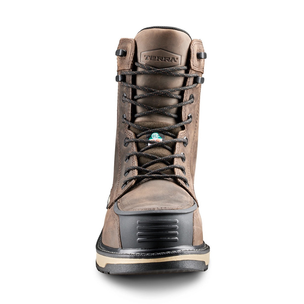 Terra Footwear 8" IRONSTONE 839FDB Brown - Boutique du Cordonnier