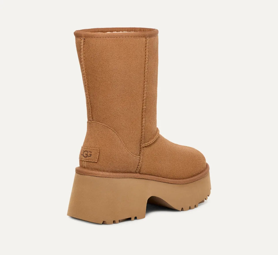 UGG Classic Short New Heights 1158310 Chestnut - Boutique du Cordonnier