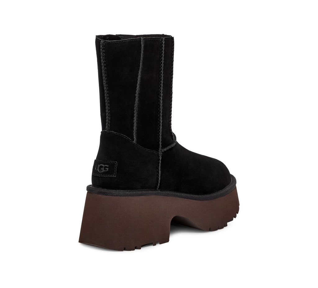 UGG Classic Twin Seam New Heights 1158313 Noir - Boutique du Cordonnier