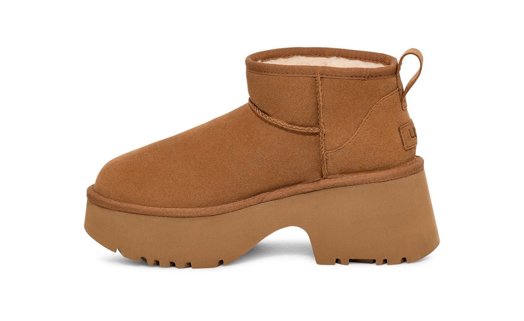 UGG Classic Ultra Mini New Heights 1158311 Chestnut - Boutique du Cordonnier