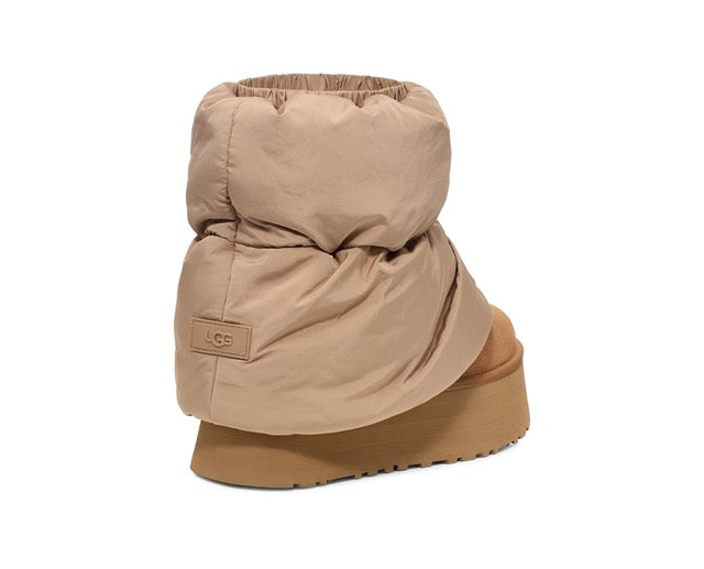 UGG Classic Mini Dipper Puffer 1158275 Amphora/Chestnut - Boutique du Cordonnier